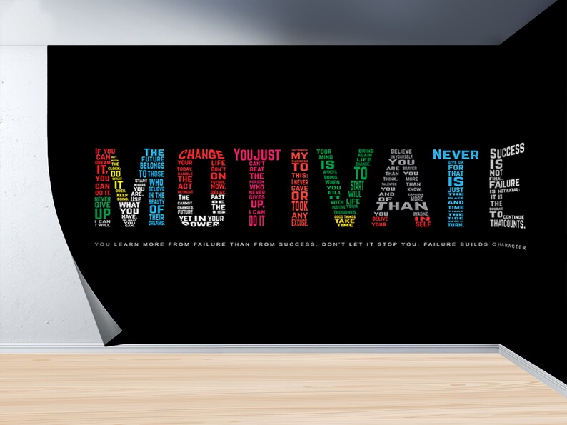 Office Wallpaper, Wallpaper Patent, Patterns And How To, Gift For Her, Motivate Mural, Positive Quotes Paper Craft, Success Wallpaper, image 7