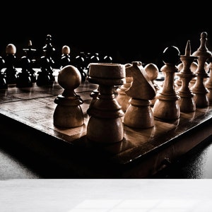 Download 3d Iphone Glass Chess Pieces Wallpaper