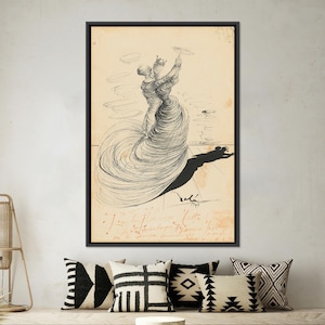 Salvador Dali Glass Wall Art, Famous Glass Art Wall Decor, Dali Wall Art, Dali Two Dancers Art Wall Decor, Wedding Decor, Canvas Poster,