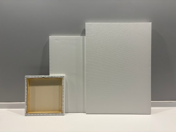 Plain White Cotton Canvas Frames: DIY Painting, Kids Art