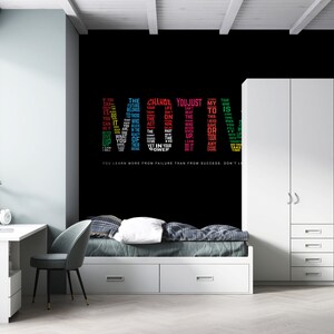 Office Wallpaper, Wallpaper Patent, Patterns And How To, Gift For Her, Motivate Mural, Positive Quotes Paper Craft, Success Wallpaper, image 3