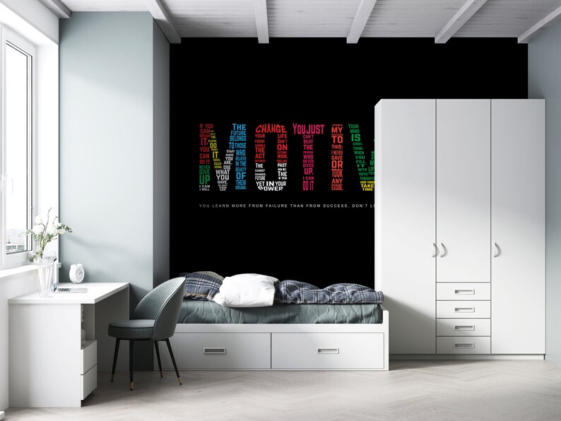 Office Wallpaper, Wallpaper Patent, Patterns And How To, Gift For Her, Motivate Mural, Positive Quotes Paper Craft, Success Wallpaper, image 3
