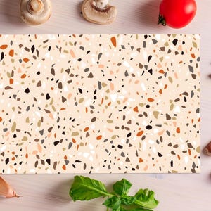 Trendy Chopping Board, Terrazzo Serving Board, Colorful Cutting Board, Chopping Board, Abstract Serving Board, Cheese Board,