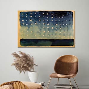 Famous Canvas Gift, 3D Canvas, Abstract Wall Decoration, Modern Canvas Print, Georgia O&#39;Keeffe Glass Art Wall Decor, Housewarming Gift,