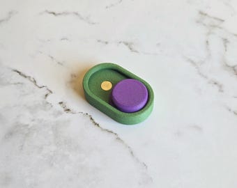 Botón magnético Fliq™ / Juguete sensorial táctil con llavero