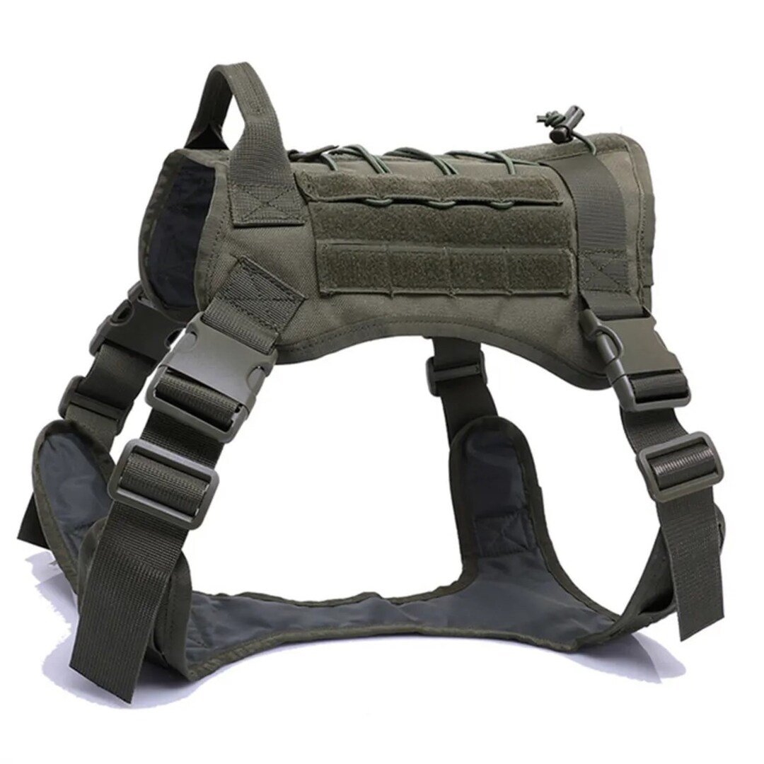 Tactical Pet Chest Vest Dog Cooling Vest Heavy Duty Outdoor Pet