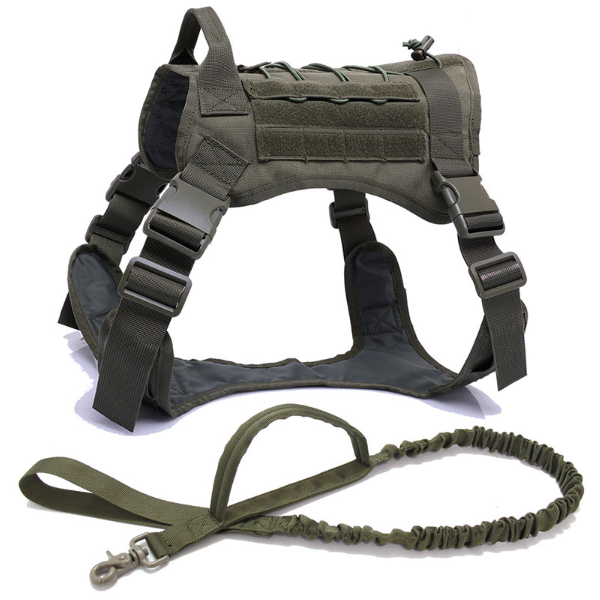 Tactical Pet Chest Vest Dog Cooling Vest Heavy Duty Outdoor Pet