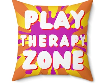 Spieltherapie Zone Kissen: Helle Farben, Kinder Spielzimmer Dekor