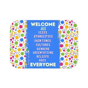 Welcome All Indoor Door Mat
