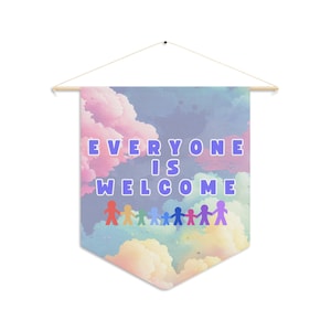 Banner Everyone Is Welcome Banner