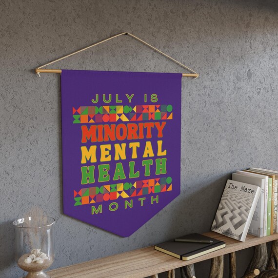 バナー 7月はマイノリティメンタルヘルスバナー - Etsy 日本