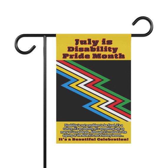 Disability Pride Flag Banner