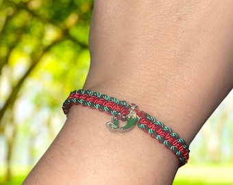 Little Mermaid Friendship Bracelet - Handmade Ariel-Inspired Jewelry - Ocean Theme Beaded Bracelet - Disney Princess Gift