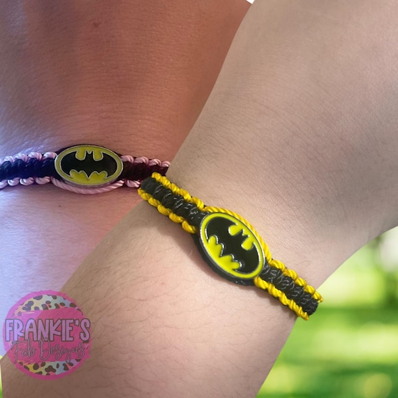 Buy BICHE Avengers Wristband Batman Shield Strands Bracelet Fashion  Accessories For Men Kids Birthday Gift Friendship Band Friendship Day Gift  at Amazon.in