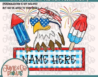 Trío patriótico de chicas con placa PNG/ Archivo de sublimación de estilo americano femenino/ Diseño de camiseta del Día de la Independencia/ Arte imprimible/ Descarga instantánea