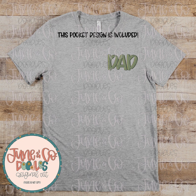 Pappasaker PNG | Sublimeringsfil för fars dag | T-shirtdesign för far och son | Handskissad utskrivbar konst | Direktnedladdning bild 4