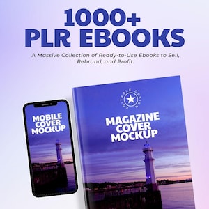 Plus de 1 000 livres électroniques au DPP | Revendez, modifiez et monétisez | Droits de marque privée