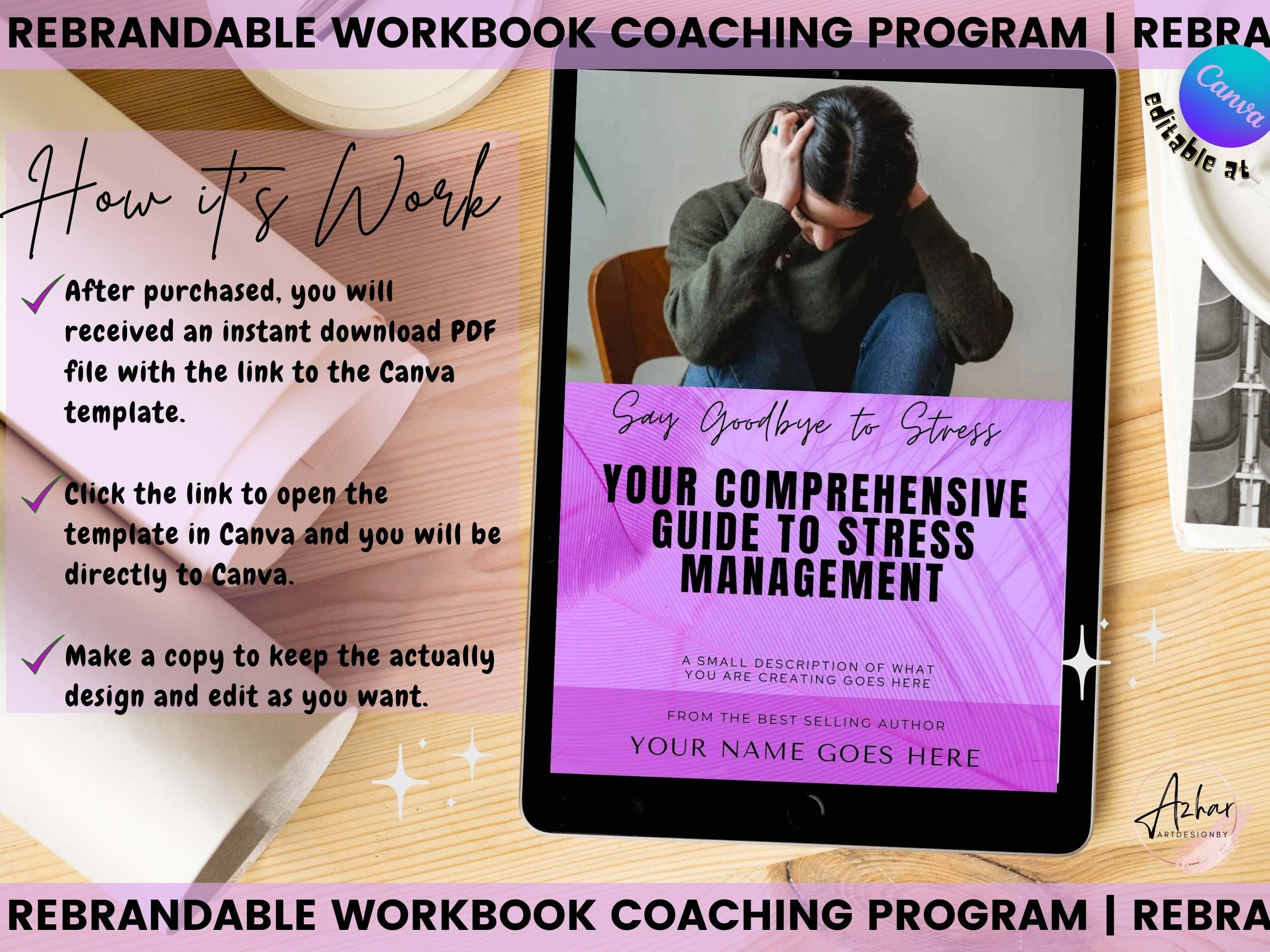 Done for You Eliminate Stress and Anxiety Brandable Coaching Program ...