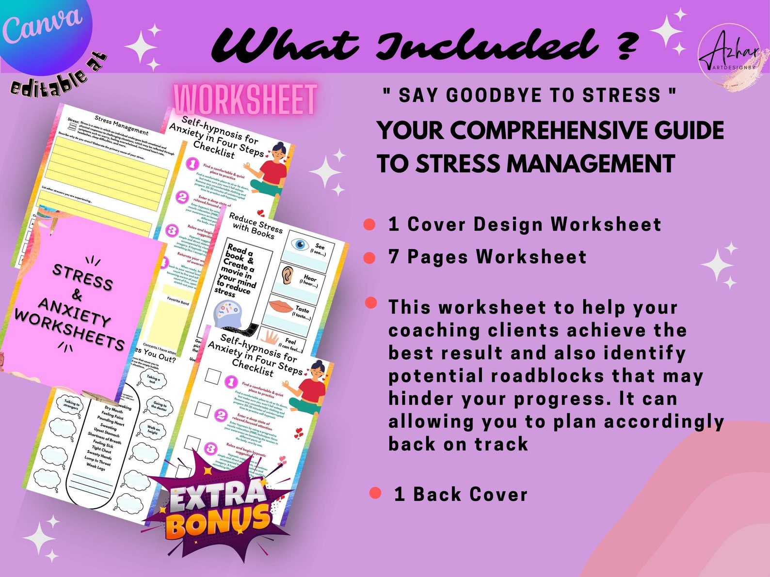 Done for You Eliminate Stress and Anxiety Brandable Coaching Program ...
