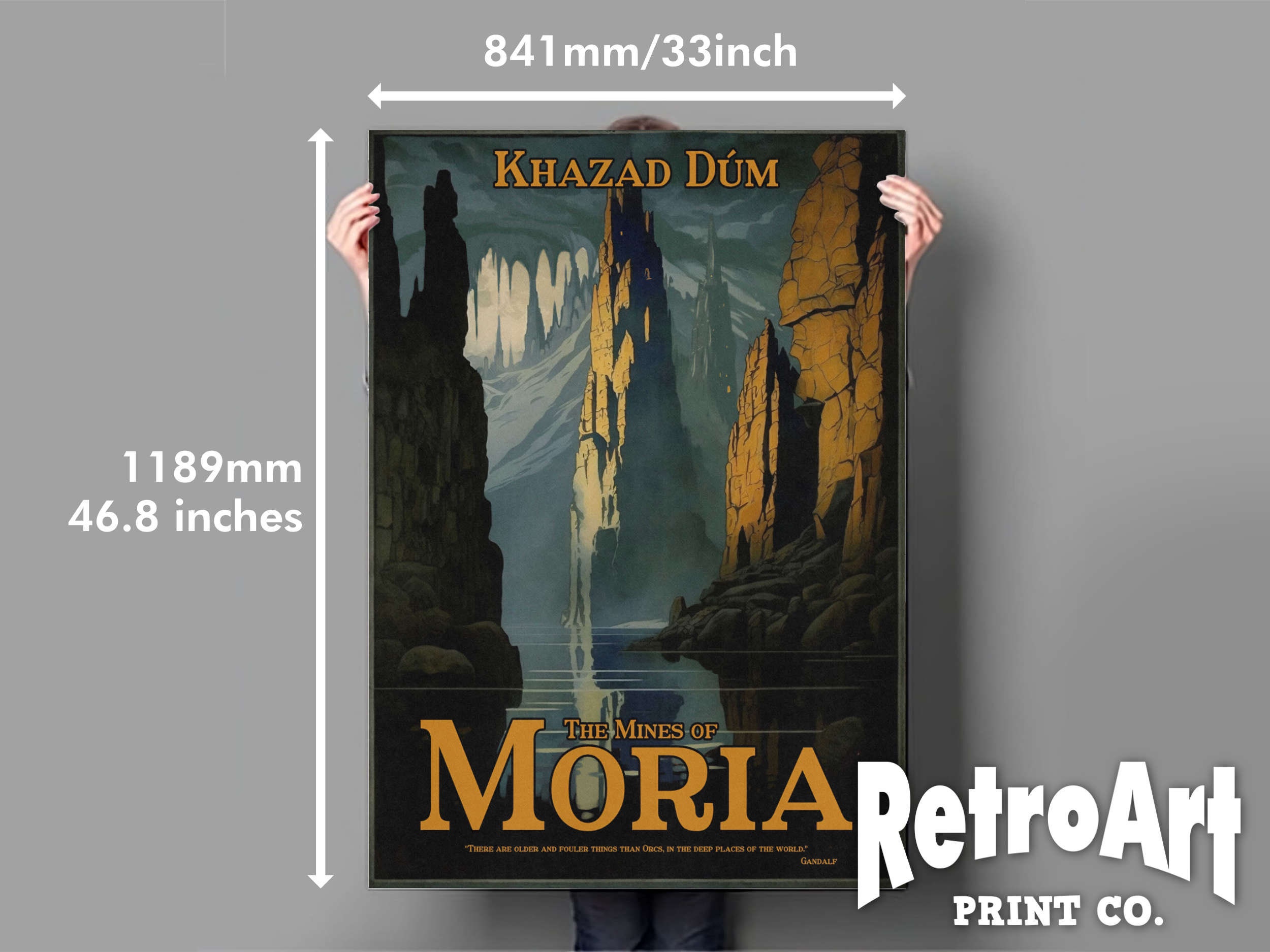 LOTR Khazad-Dum Flag Moria Flag The Lord of The Rings -  Portugal