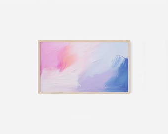 Minimalist TV Frame Art | 3840x2160 4K Instant Download | Samsung The Frame Art | Abstract Colorful Painting