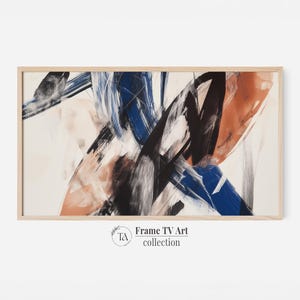 Abstract Samsung Frame TV Art | Minimalist Art for Frame TV | Wabi Sabi Japandi TV Art | Instant Download
