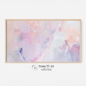 Calm Abstract Samsung Frame TV Art | Minimalist Pastel Art for Frame TV | Digital Download | 4K TV Art | Instant Download