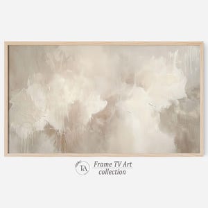 Digital Samsung Frame TV Art | Neutral TV Artwork | Modern Abstract Art for Frame TV | Instant Download | the frame tv art