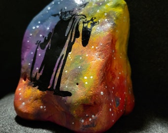 Hand Painted KAYAK ROCK - Etsy