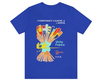 Campeonato Europeo de Remo de 1967 - 1967 Campeones d Europa a L Aviron - Camisetas de remo - Campeonatos de remo