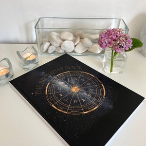 BLACK Personalized Astrology Chart Reading The Birthday Book Natal Birth Chart In-Depth Report 120 Pages Great for everyone image 3