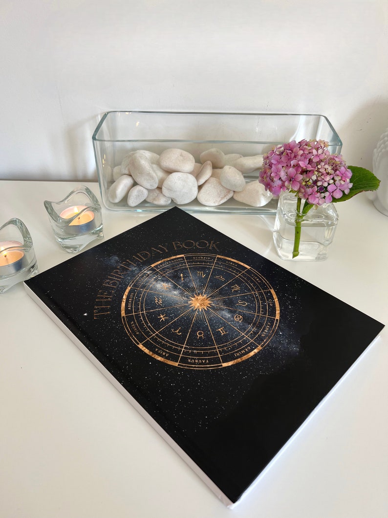 BLACK Personalized Astrology Chart Reading The Birthday Book Natal Birth Chart In-Depth Report 120 Pages Great for everyone image 3