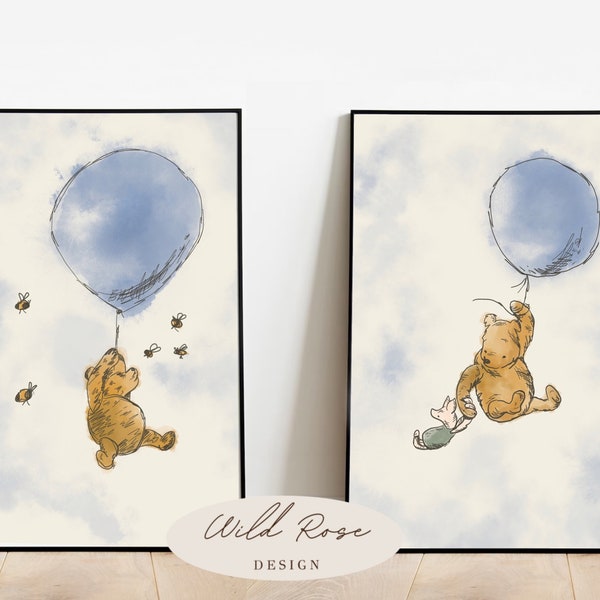 Winnie Pooh Balloon Etsy