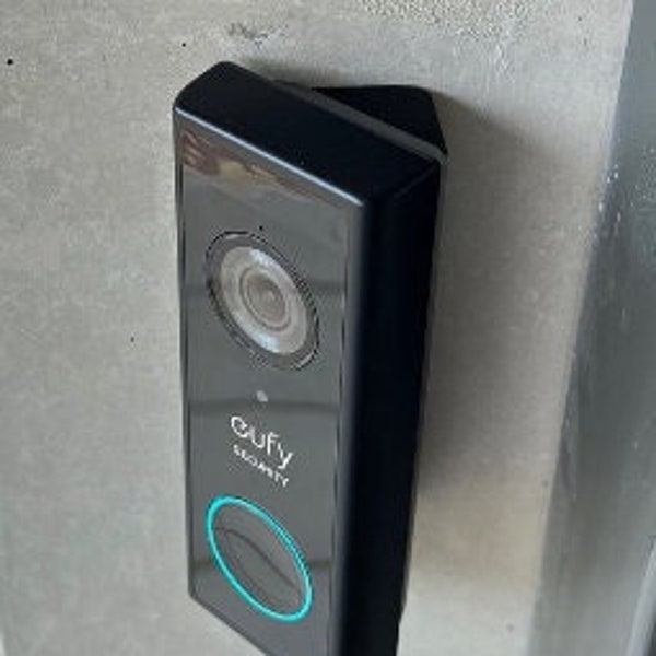 Eufy video smart doorbell mount corner support wedge for optimal image with all angles