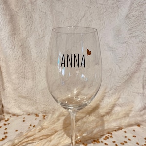 Individual name sticker for e.g. WINE GLASS | Gift | Gift idea | birthday | Special Occasions | bridal shower | wedding | Friends