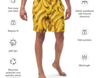 Herren Badehose Banana Bonanza