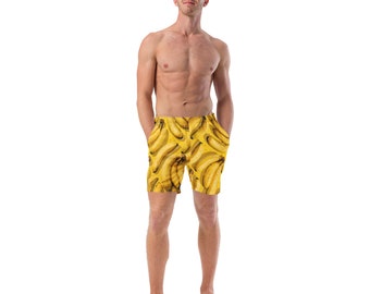 Herren Badehose Juicy Bananas