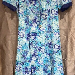 Vintage handmade Summer Dress Size UK 10