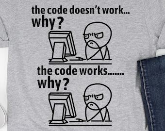 Funny Programmer T-Shirt: Bugging Debugging Sarcastic Coding Shirt