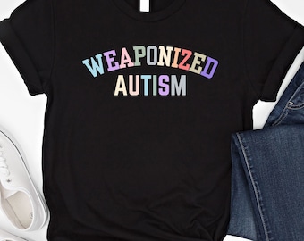 T-shirt autiste militarisé Sweatshirt drôle autisme