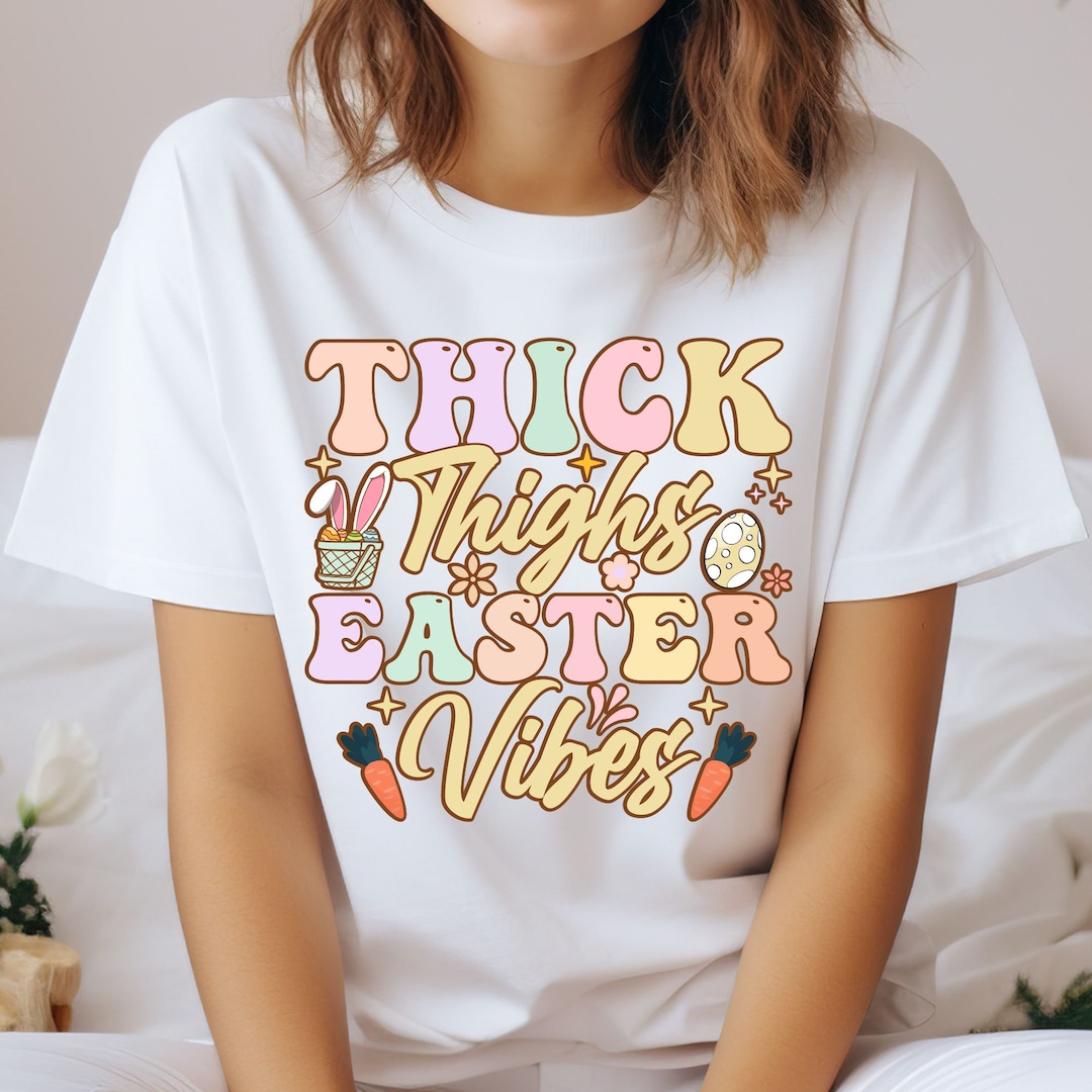 Retro Easter Shirt for Women Easter Vibes Sweatshirt Funny Easter
