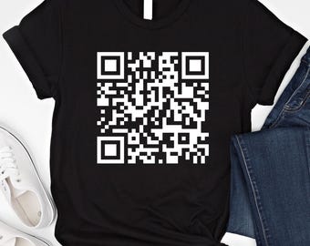 Camiseta con código QR del baile de Trump: un divertido regalo republicano