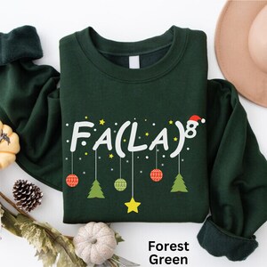 Christmas Math Teacher Sweatshirt Math Fa LaLa Shirt Christmas Teacher Sweater Christmas Math Hoodie Funny Math Teacher Shirt Math Xmas Gift