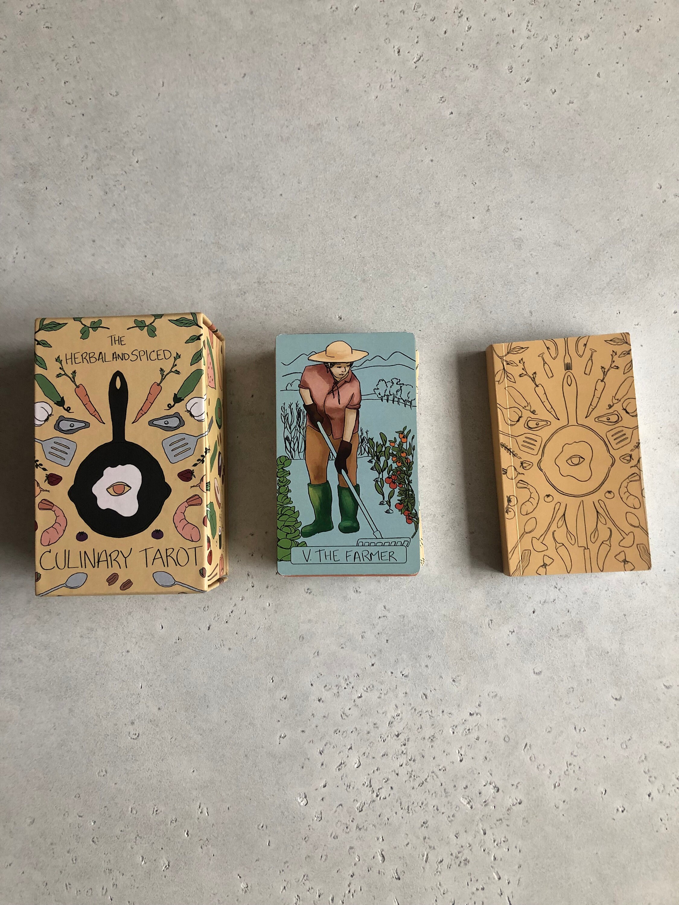 【超希少】Herbal and Spiced Culinary Tarot Herbal & Spiced Culinary Tarot Deck - Discover the Magic of