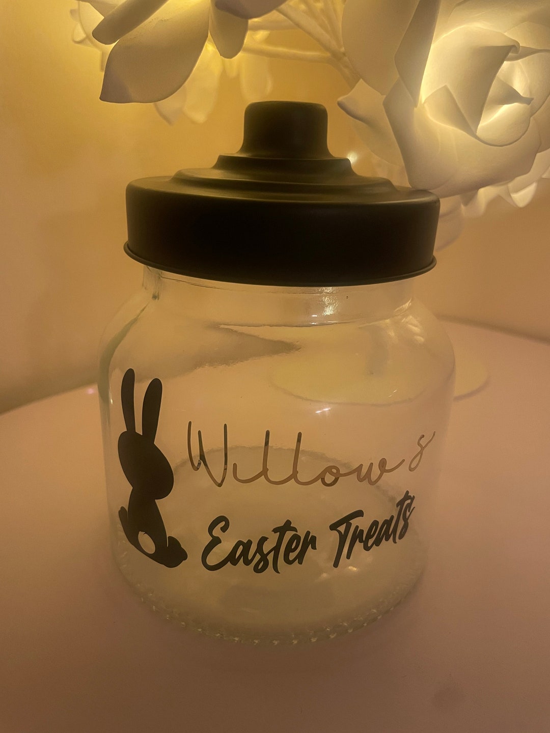 Easter Bunny Jars Etsy