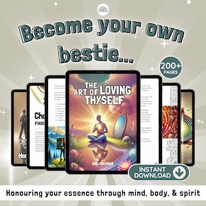 Cahier d'exercices sur l'auto-soin, journal de développement personnel d'auto-guérison, l'art de s'aimer ebook