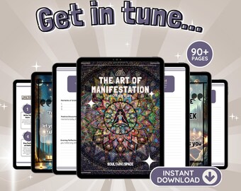 Self Care Workbook, Law of Attraction, Printable Manifestation Ebook for Self Help