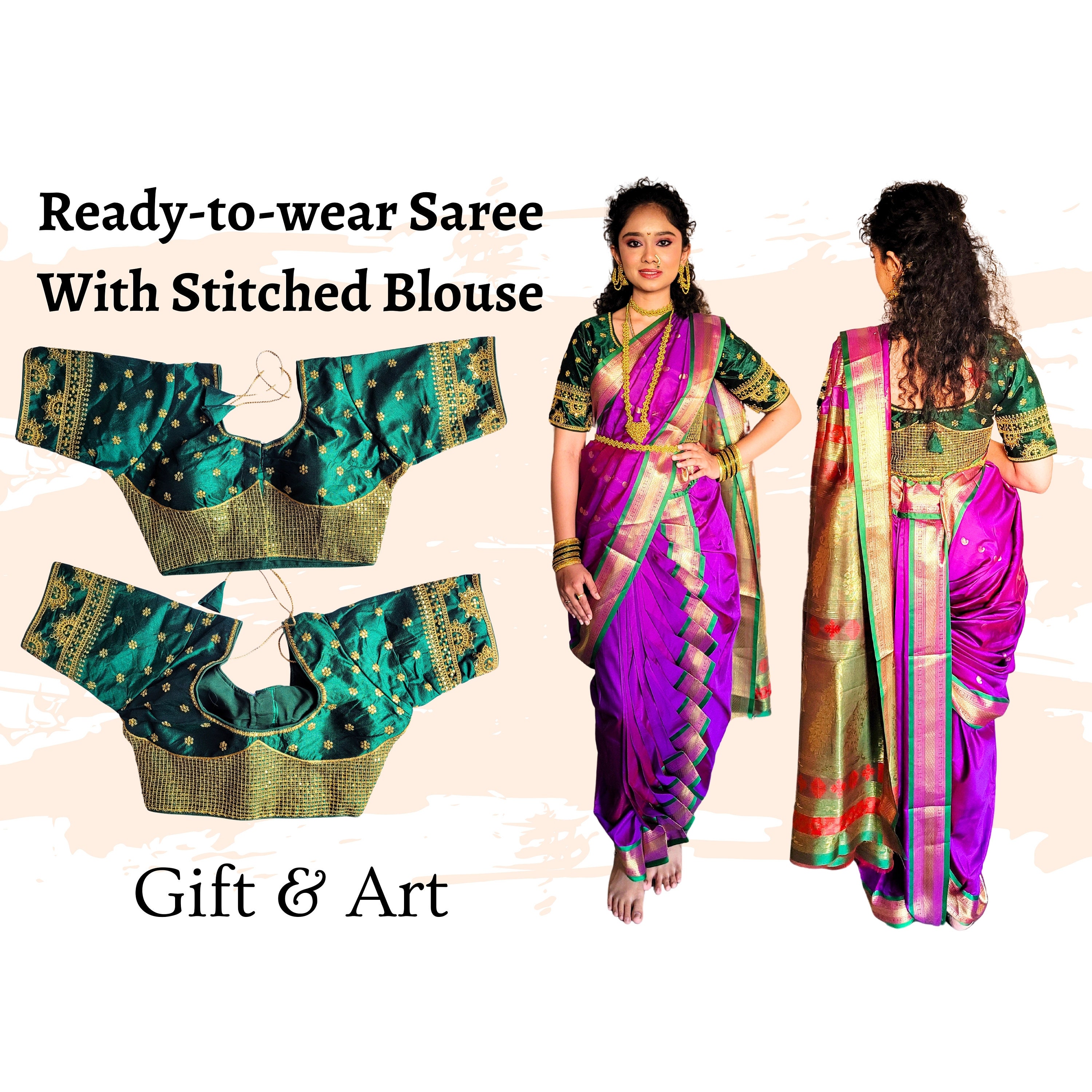 Nauvari ready shop to wear