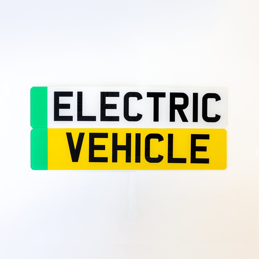 Custom ELECTRIC VEHICLE Number Plates MOT Compliant/road Etsy