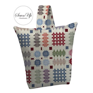 Unfilled Fabric Doorstop 4 Sizes Welsh Blanket Tapestry Handmade Door Stop Heritage Wales Gift